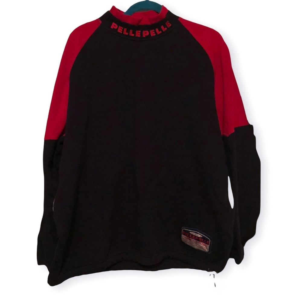 PELLE PELLE  Marc Buchanan Pullover Sweatshirt Men’s size XL Navy Blue Red